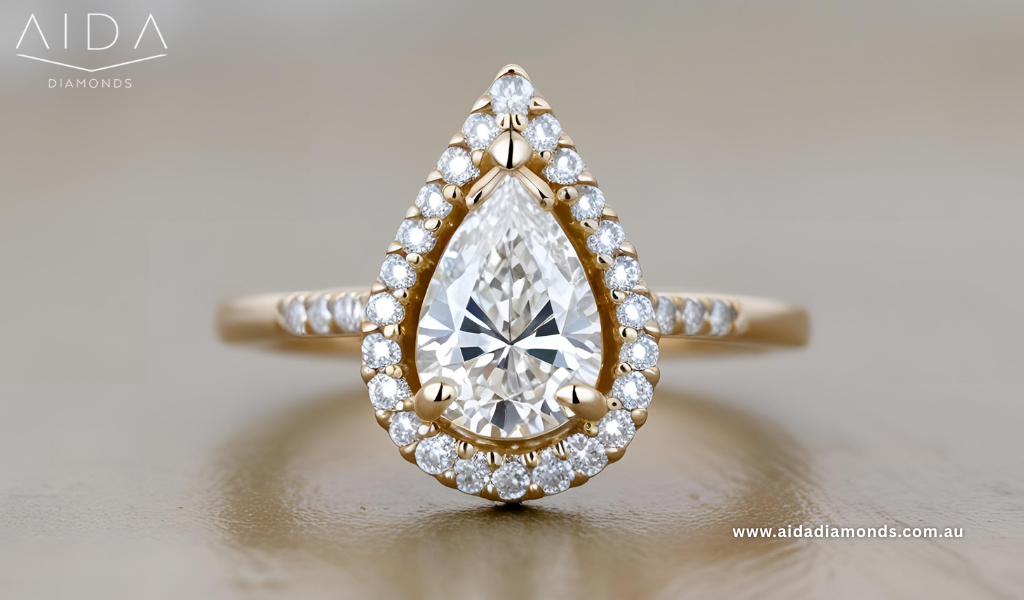 Why Pear Halo Engagement Rings Are the Ultimate Choice for Modern Brides?
