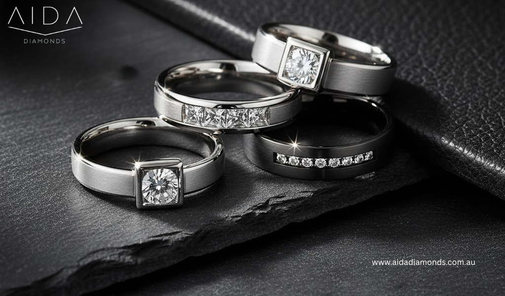 Men’s Diamond Wedding Rings