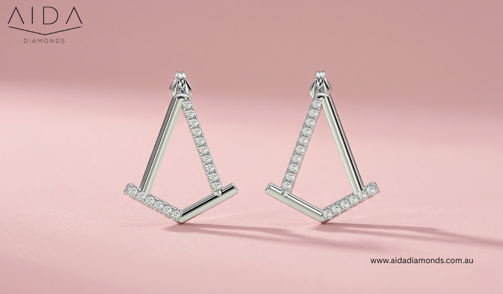 White Gold Moissanite Earrings: Elegant Sparkle Without the Diamond Price