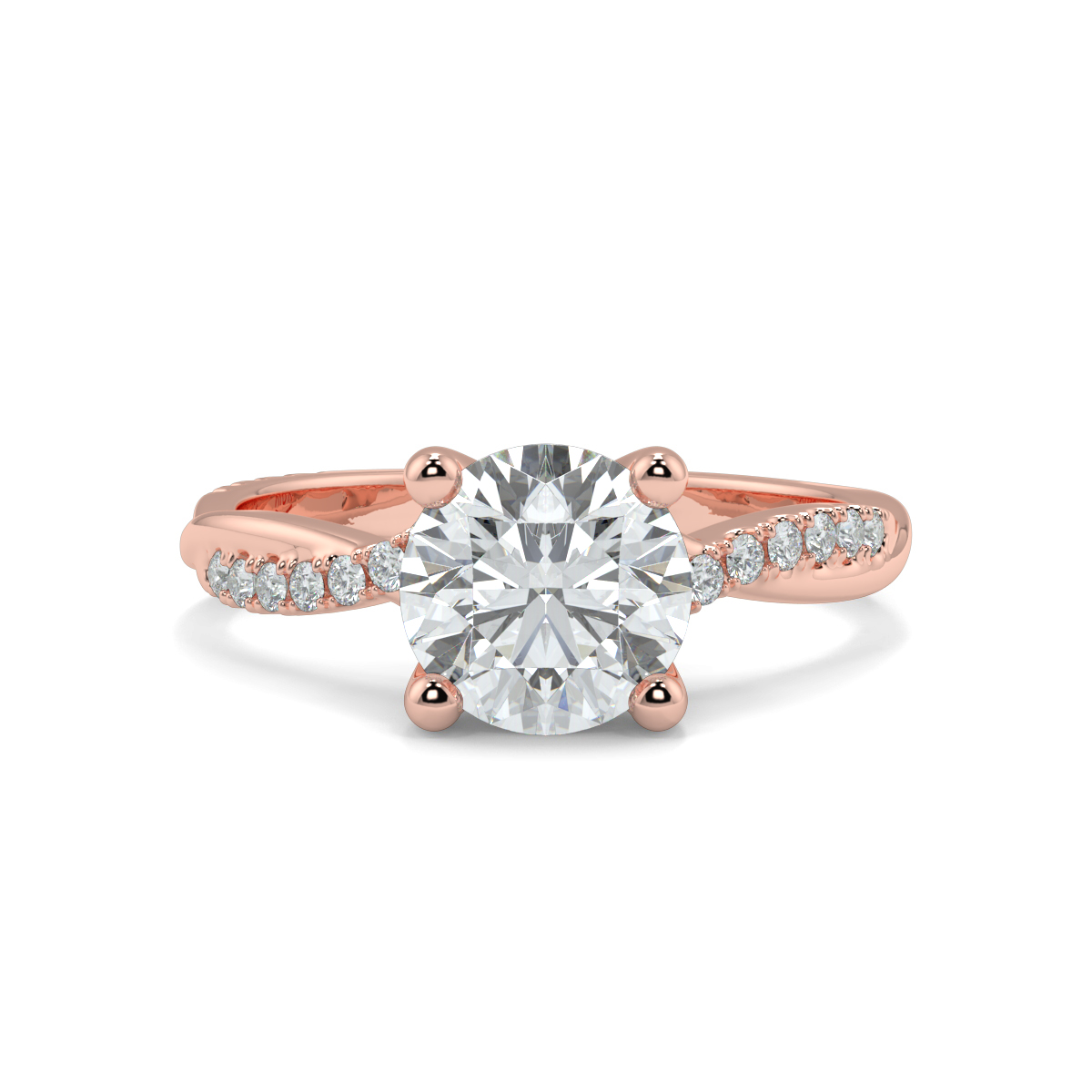 Shebby Round Lab-Grown Diamonds