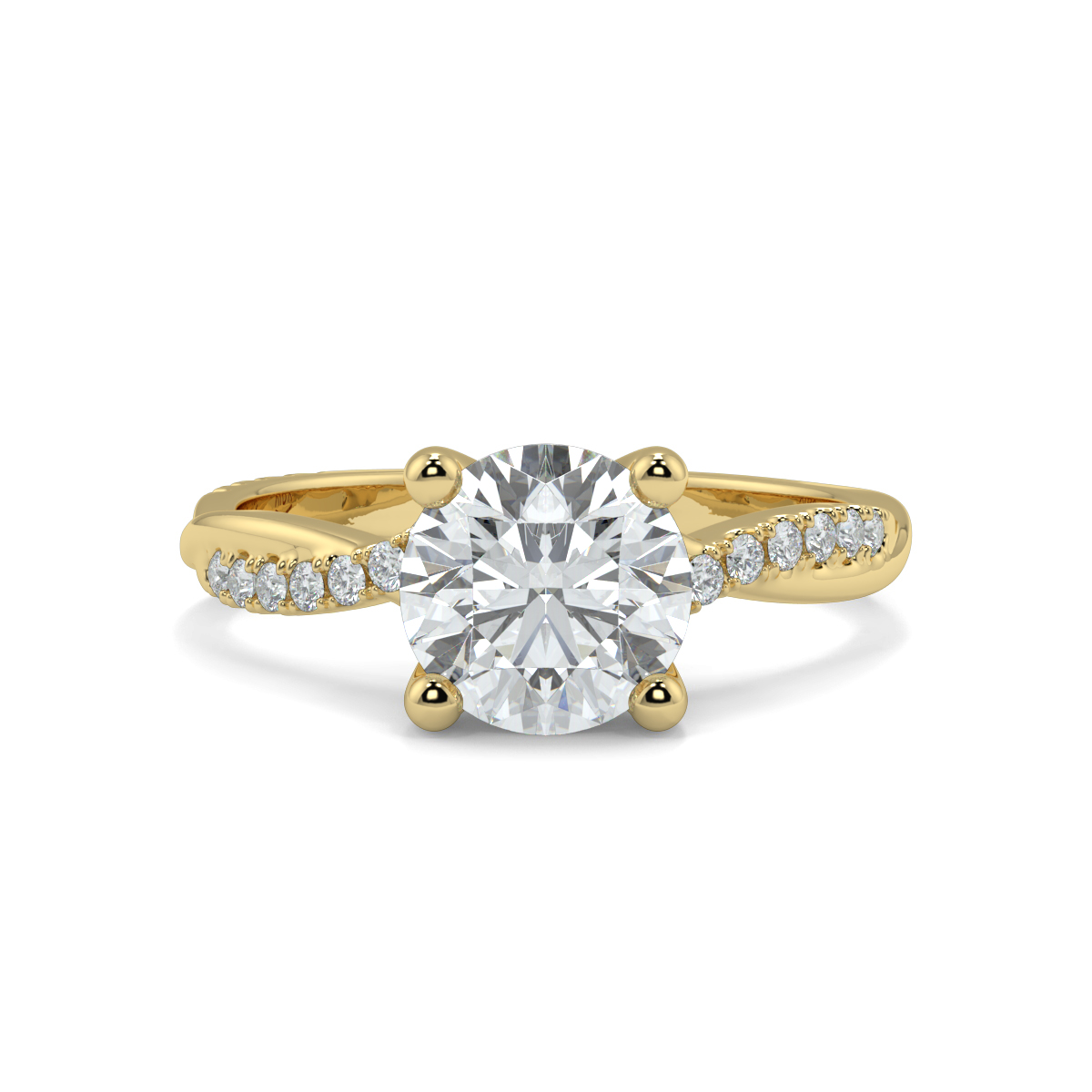 Shebby Round Lab-Grown Diamonds