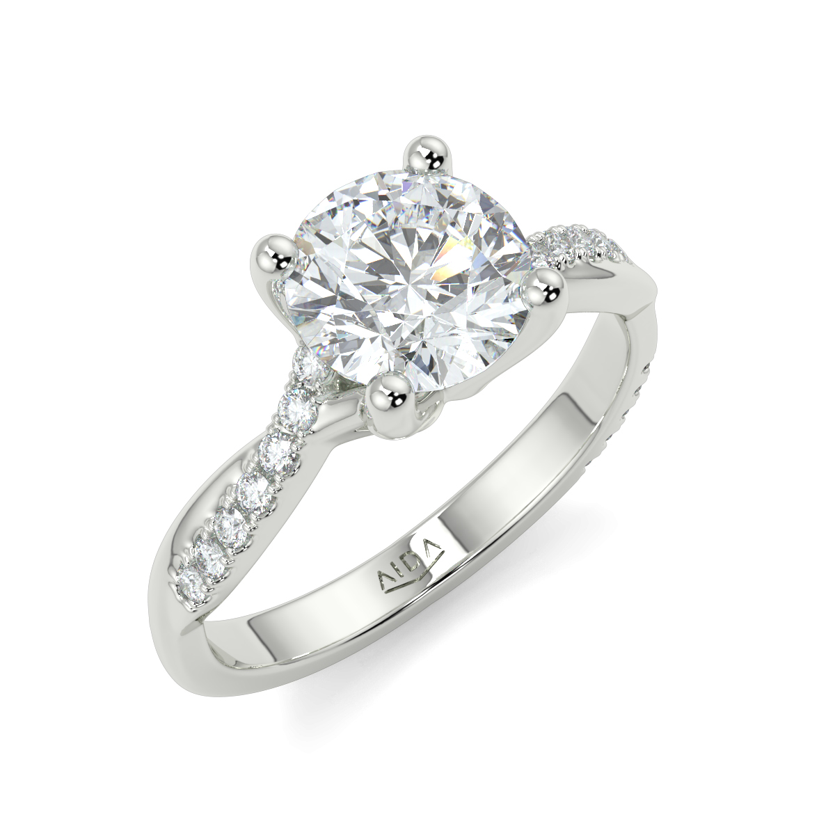 Shebby Round Lab-Grown Diamonds