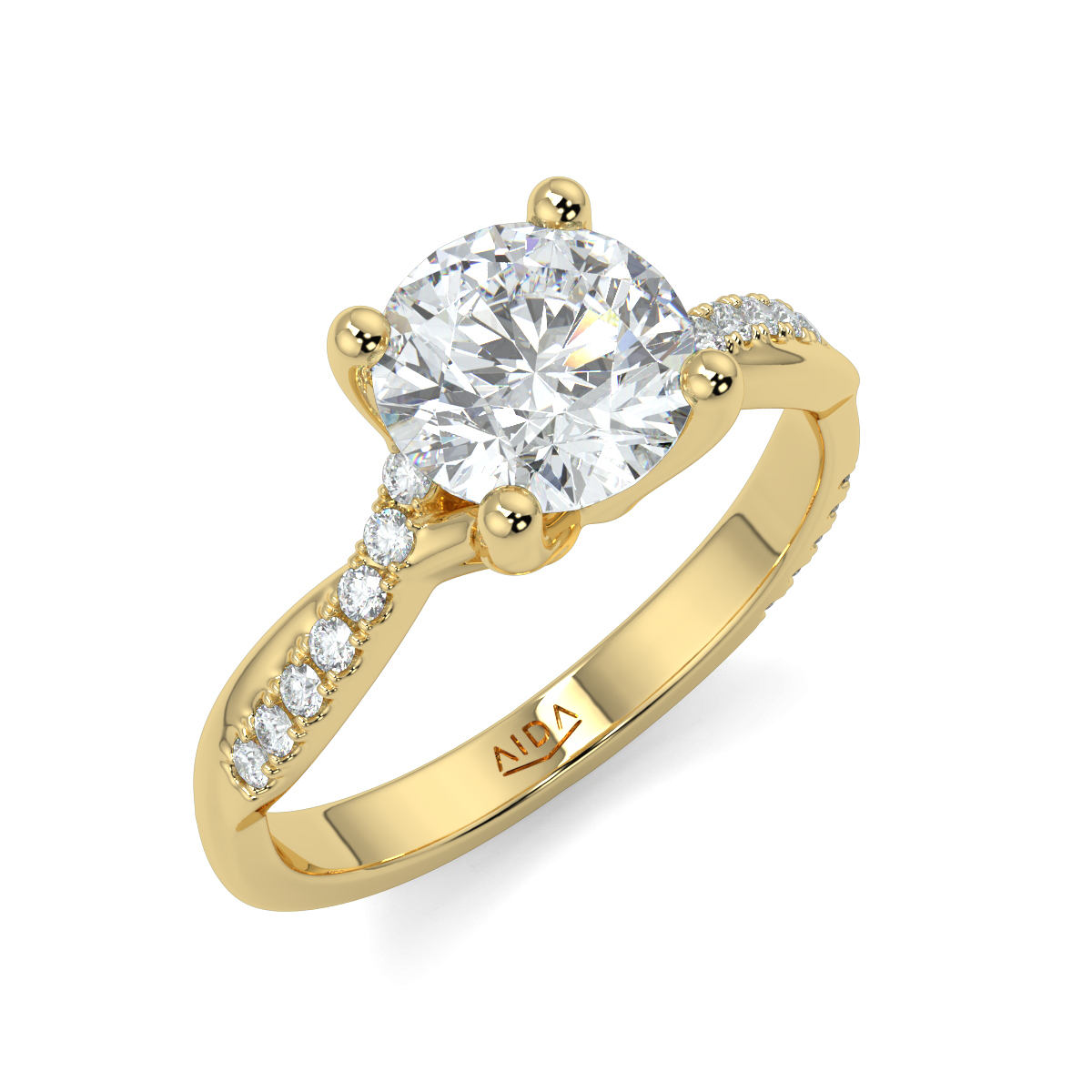Shebby Round Lab-Grown Diamonds