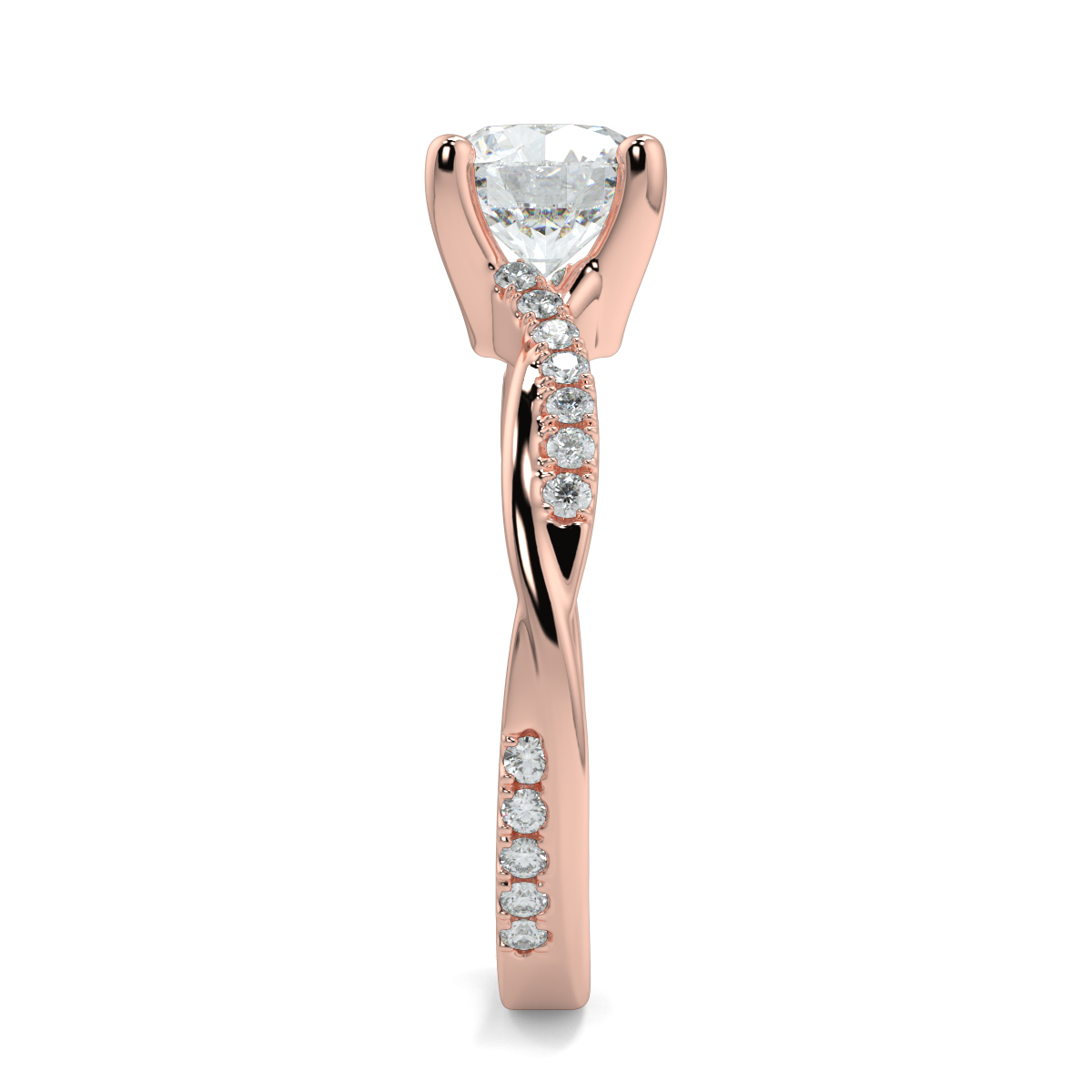 Shebby Round Lab-Grown Diamonds
