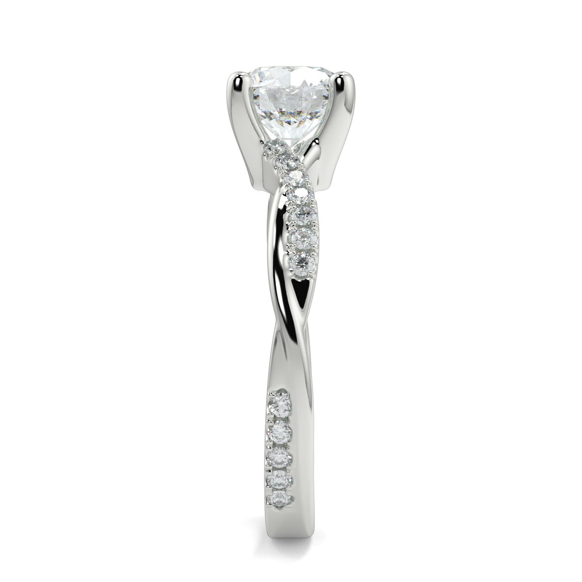 Shebby Round Lab-Grown Diamonds