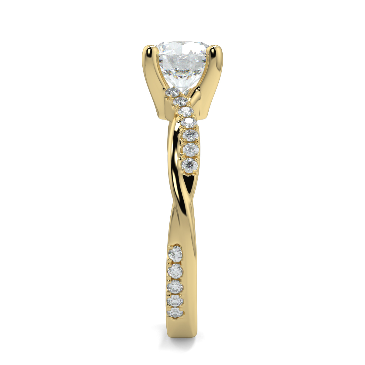 Shebby Round Lab-Grown Diamonds