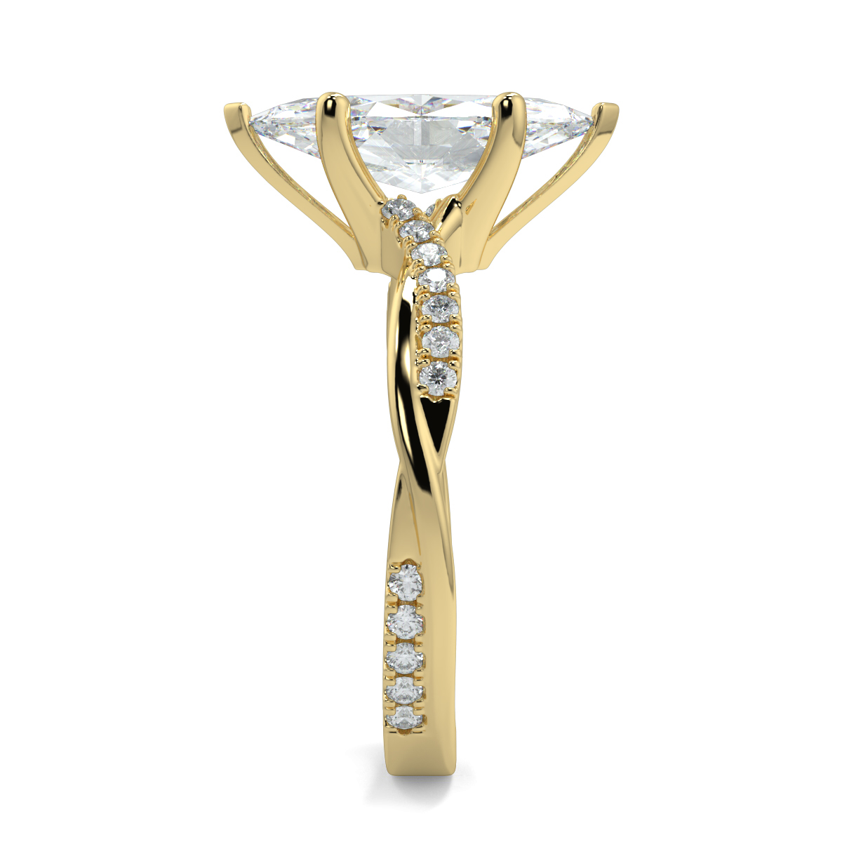 Shebby Marquise Moissanite