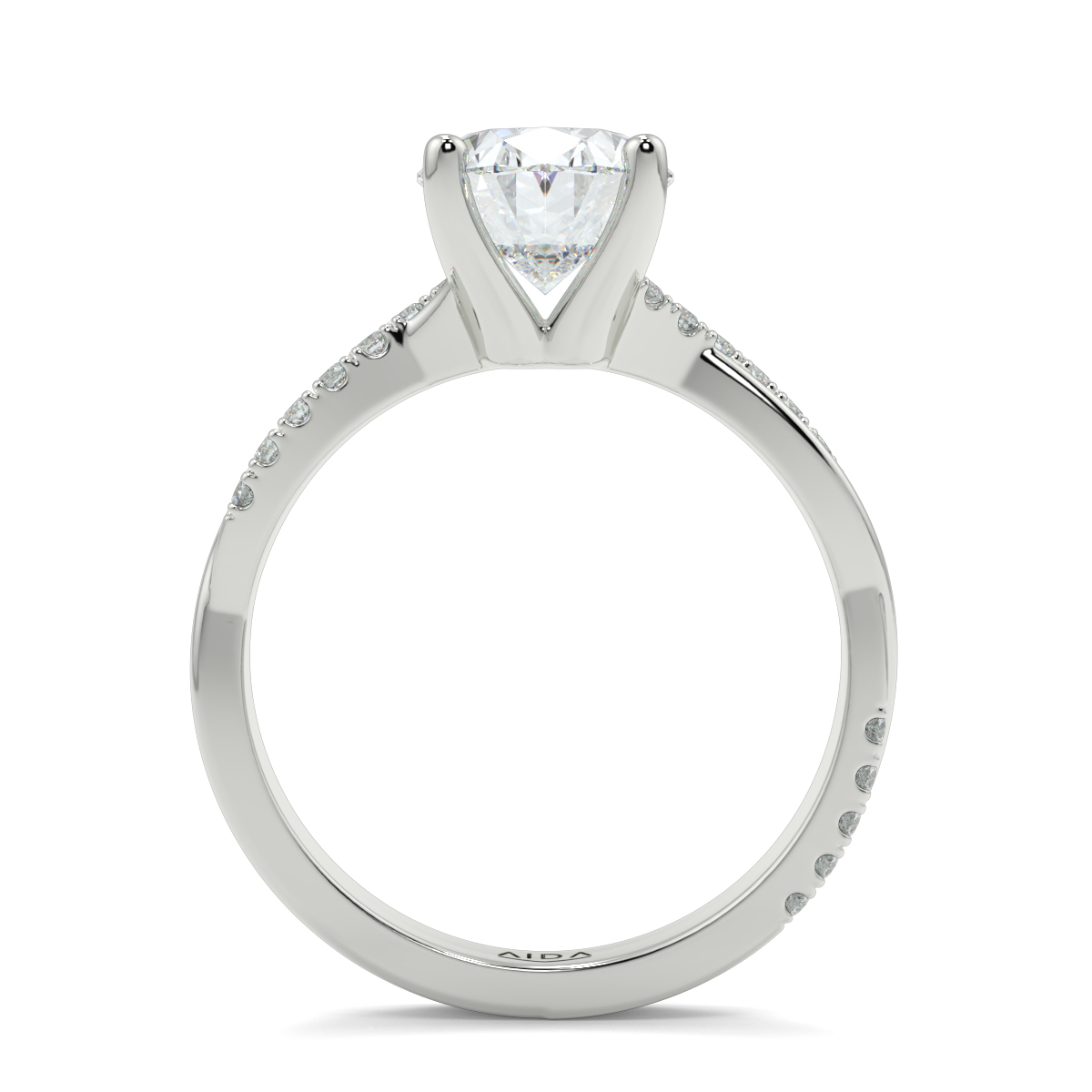 Shebby Oval Lab-Grown Diamonds