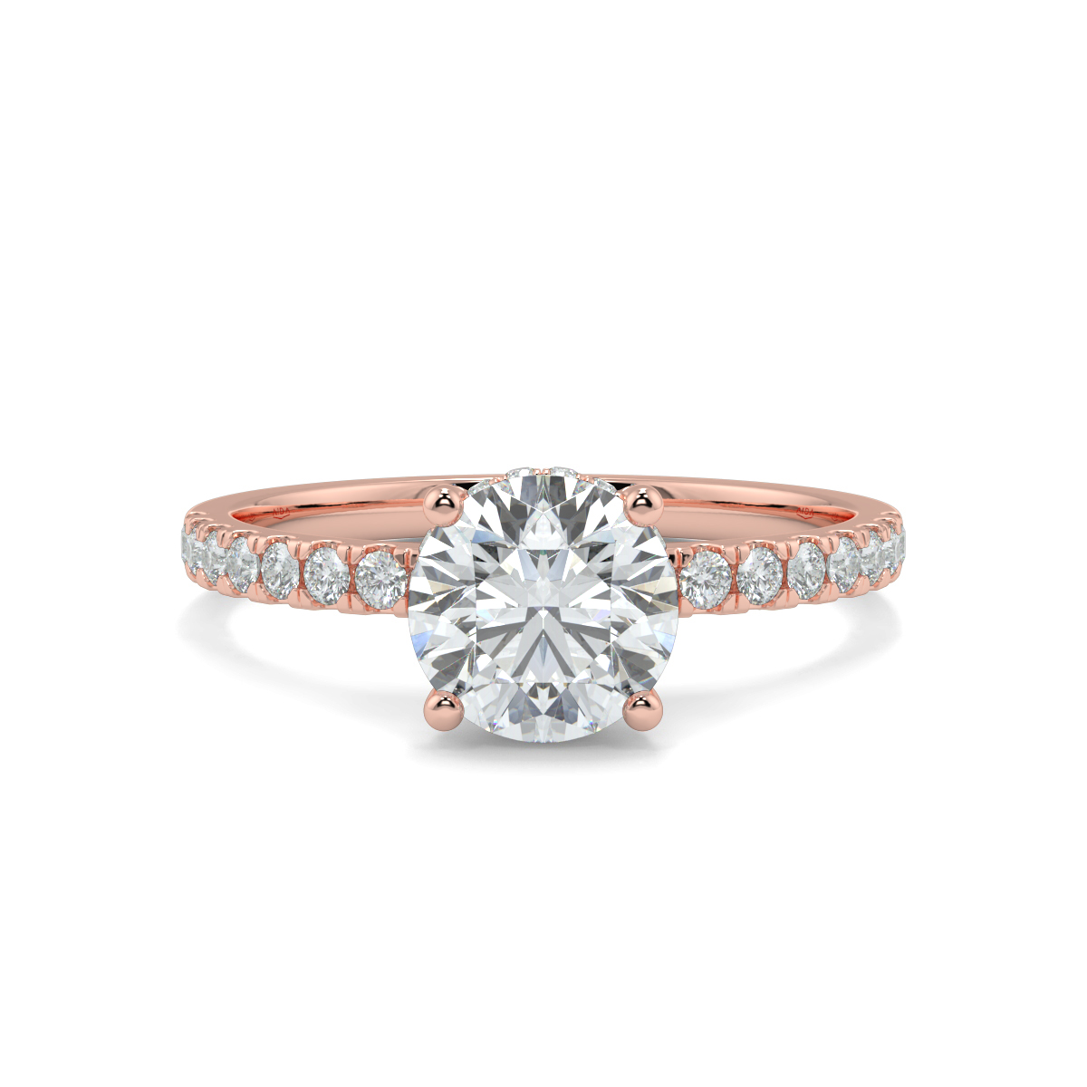 Ash Round Lab-Grown Diamonds