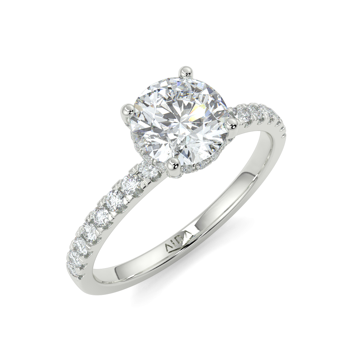 Ash Round Lab-Grown Diamonds