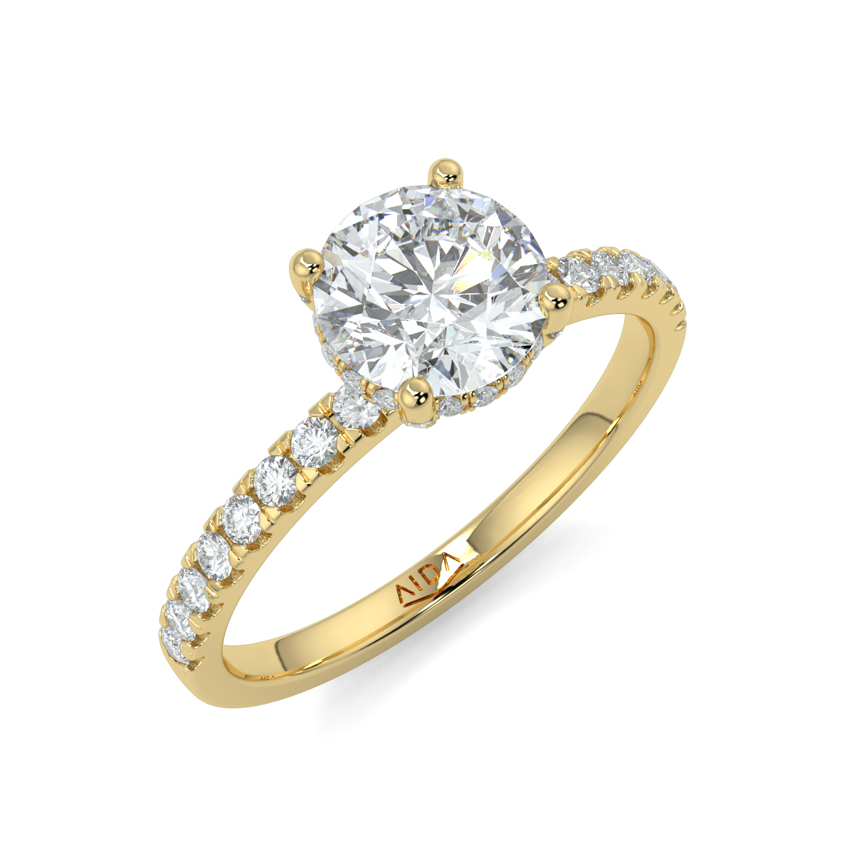 Ash Round Lab-Grown Diamonds