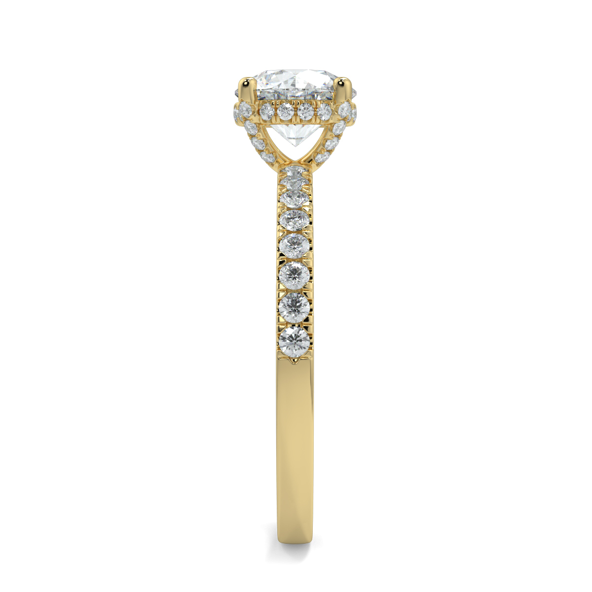 Ash Round Lab-Grown Diamonds