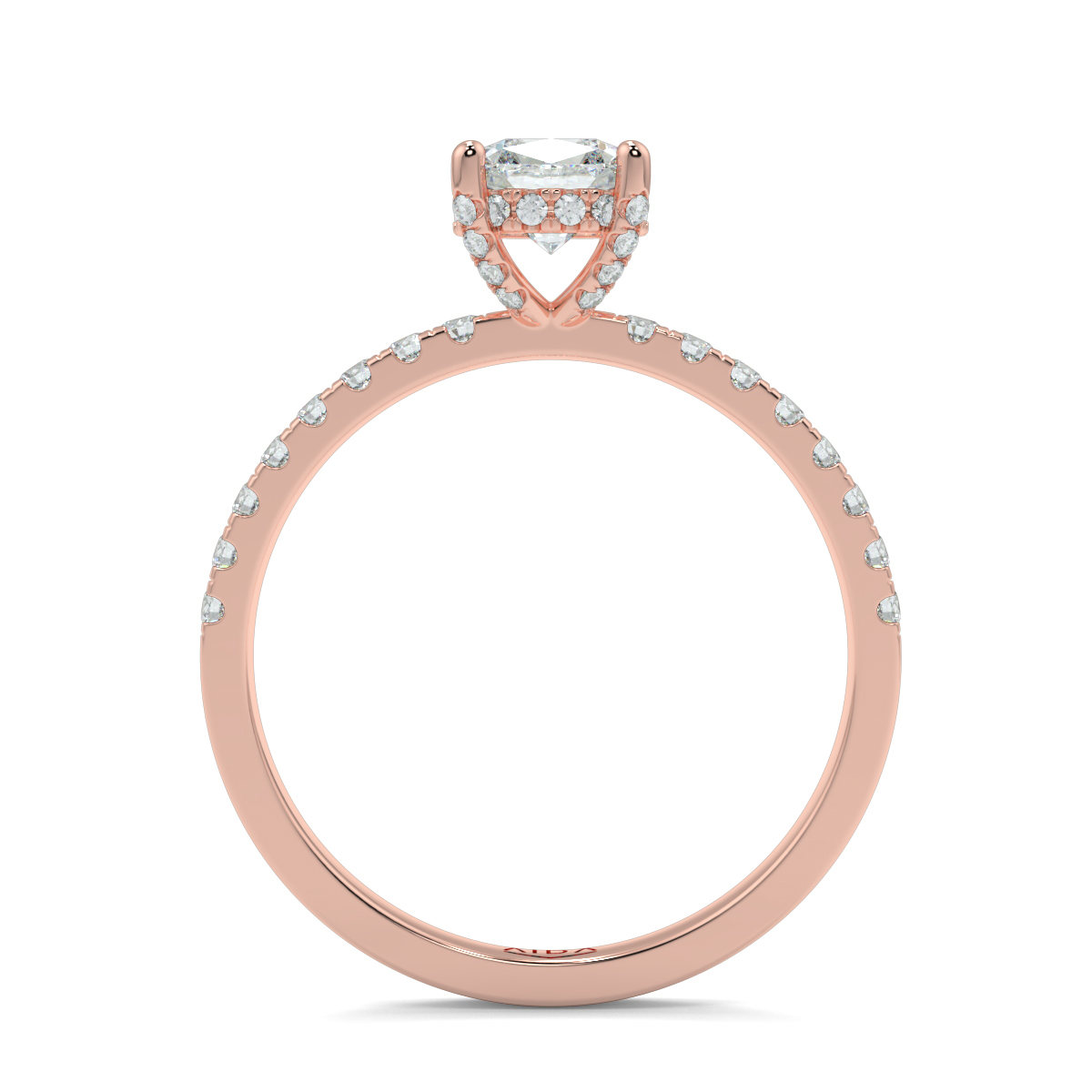 Ash Cushion Lab-Grown Diamonds