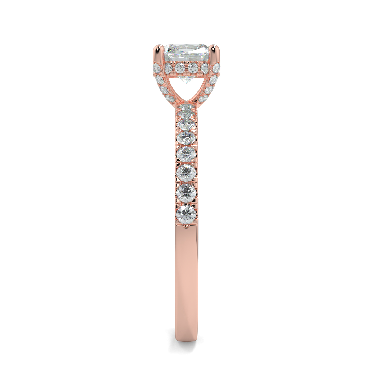 Ash Cushion Lab-Grown Diamonds