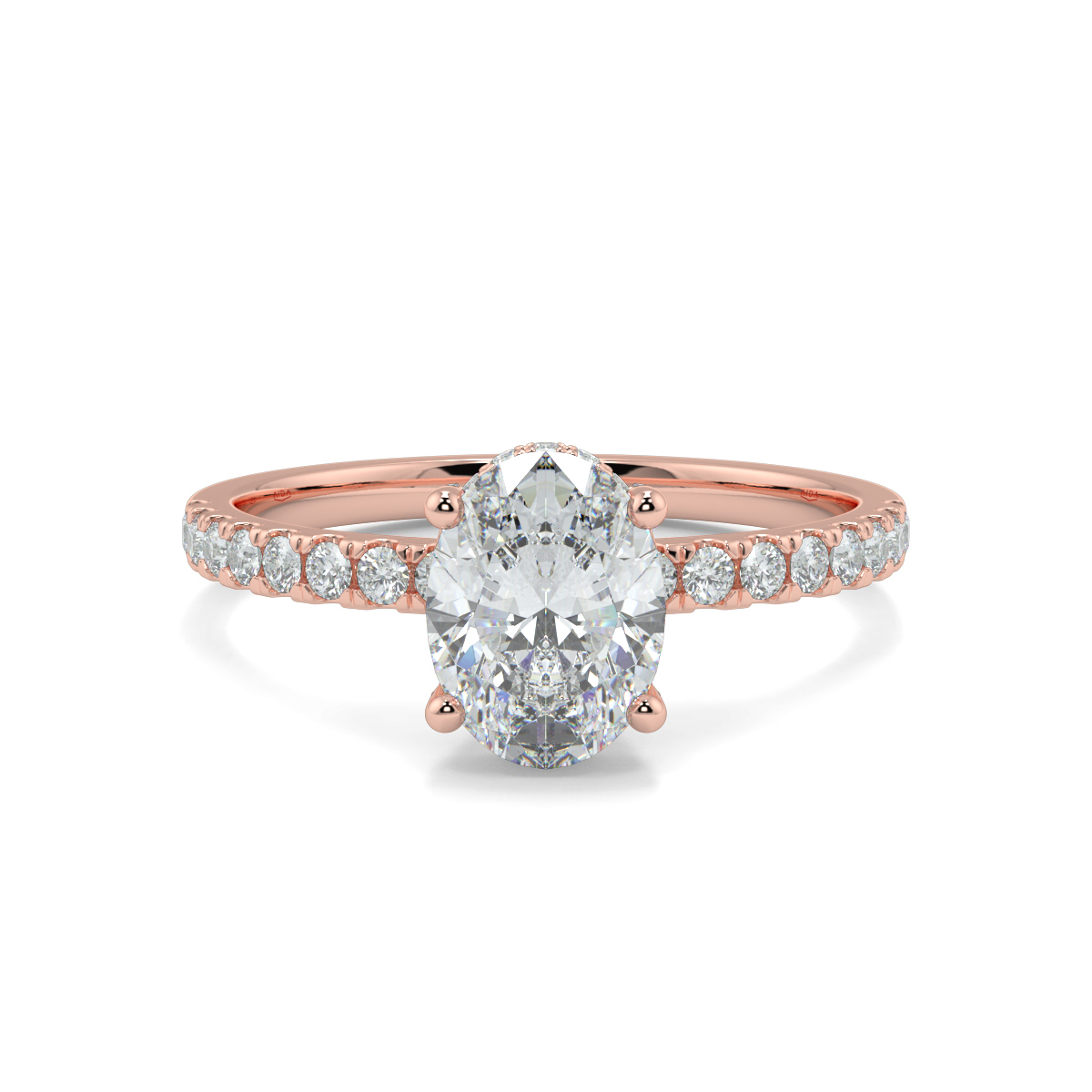 Ash Oval Lab-Grown Diamonds