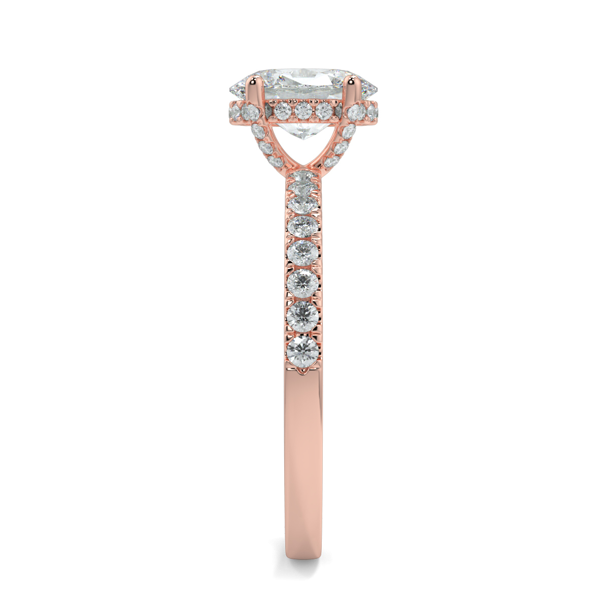 Ash Oval Lab-Grown Diamonds