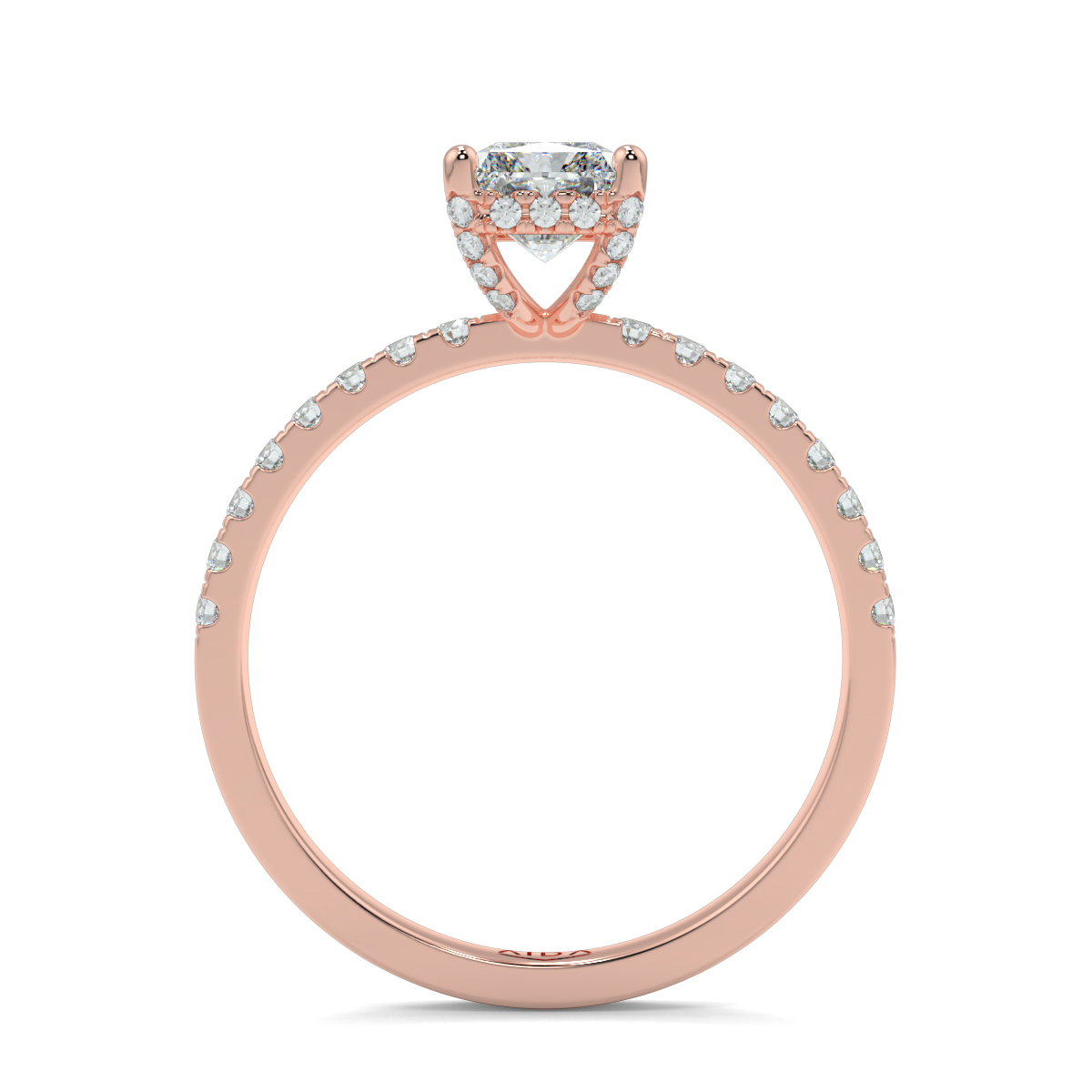 Ash Radiant Moissanite