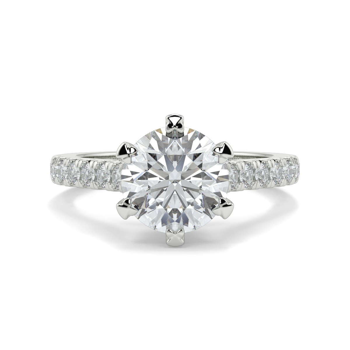 Arrakis Round Moissanite