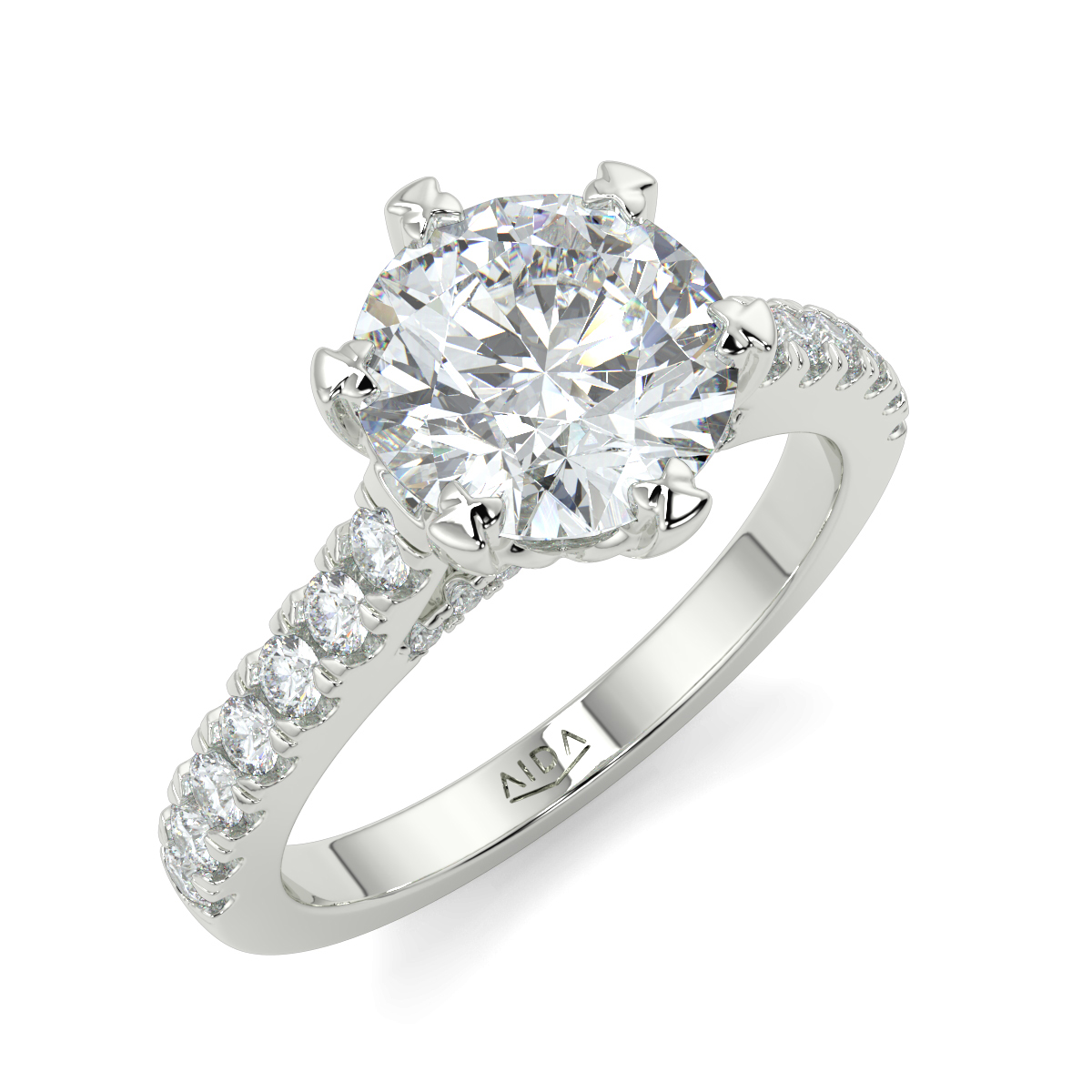 Arrakis Round Moissanite