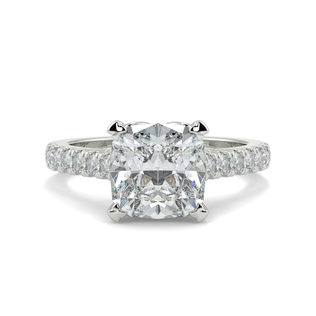 Arrakis Cushion Moissanite