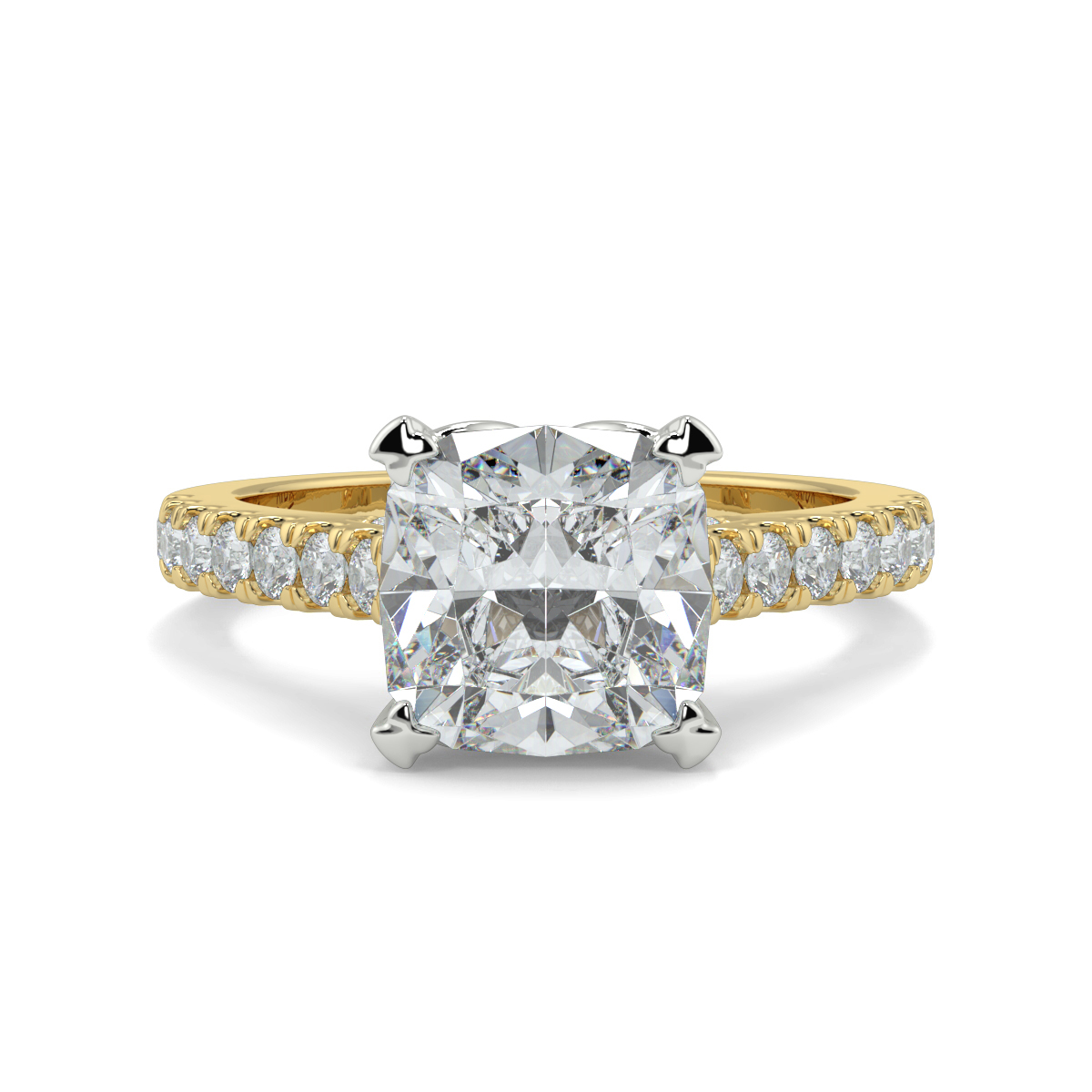 Arrakis Cushion Moissanite