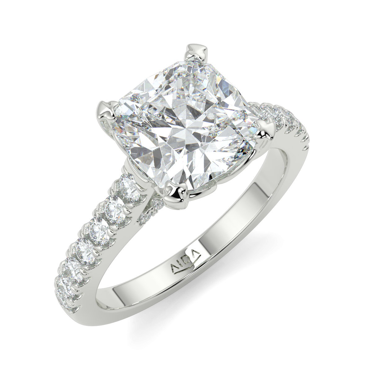 Arrakis Cushion Moissanite
