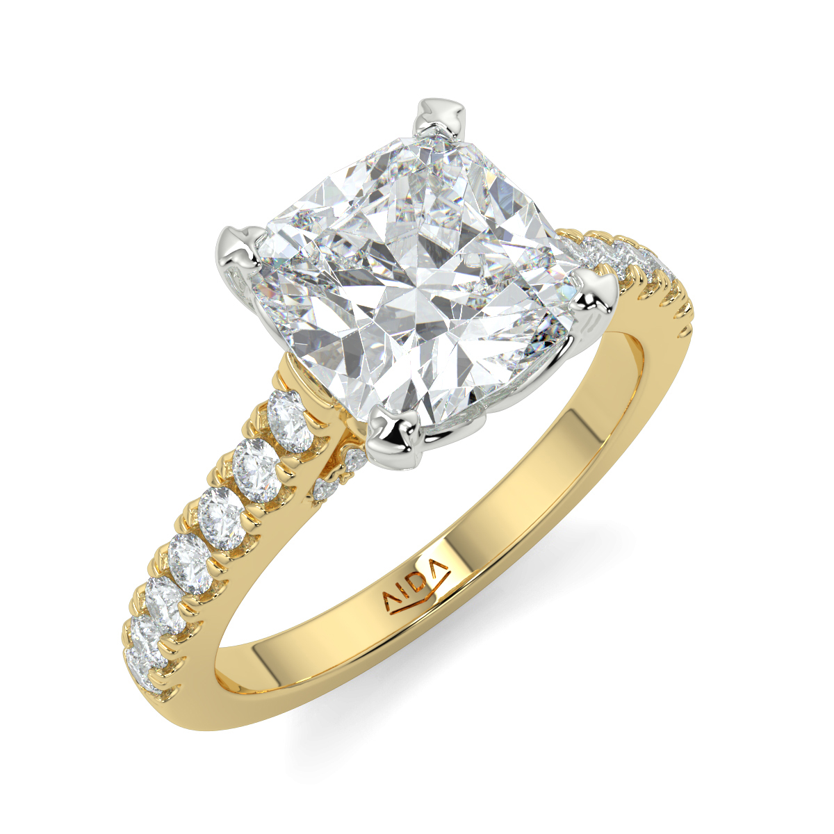 Arrakis Cushion Moissanite