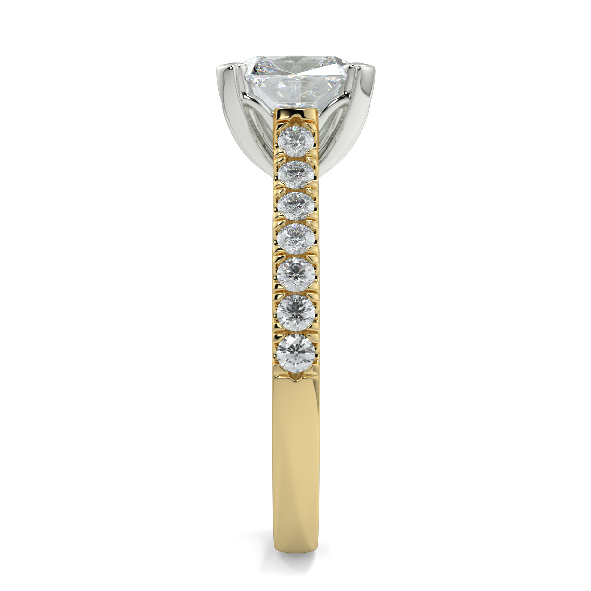 Arrakis Cushion Moissanite