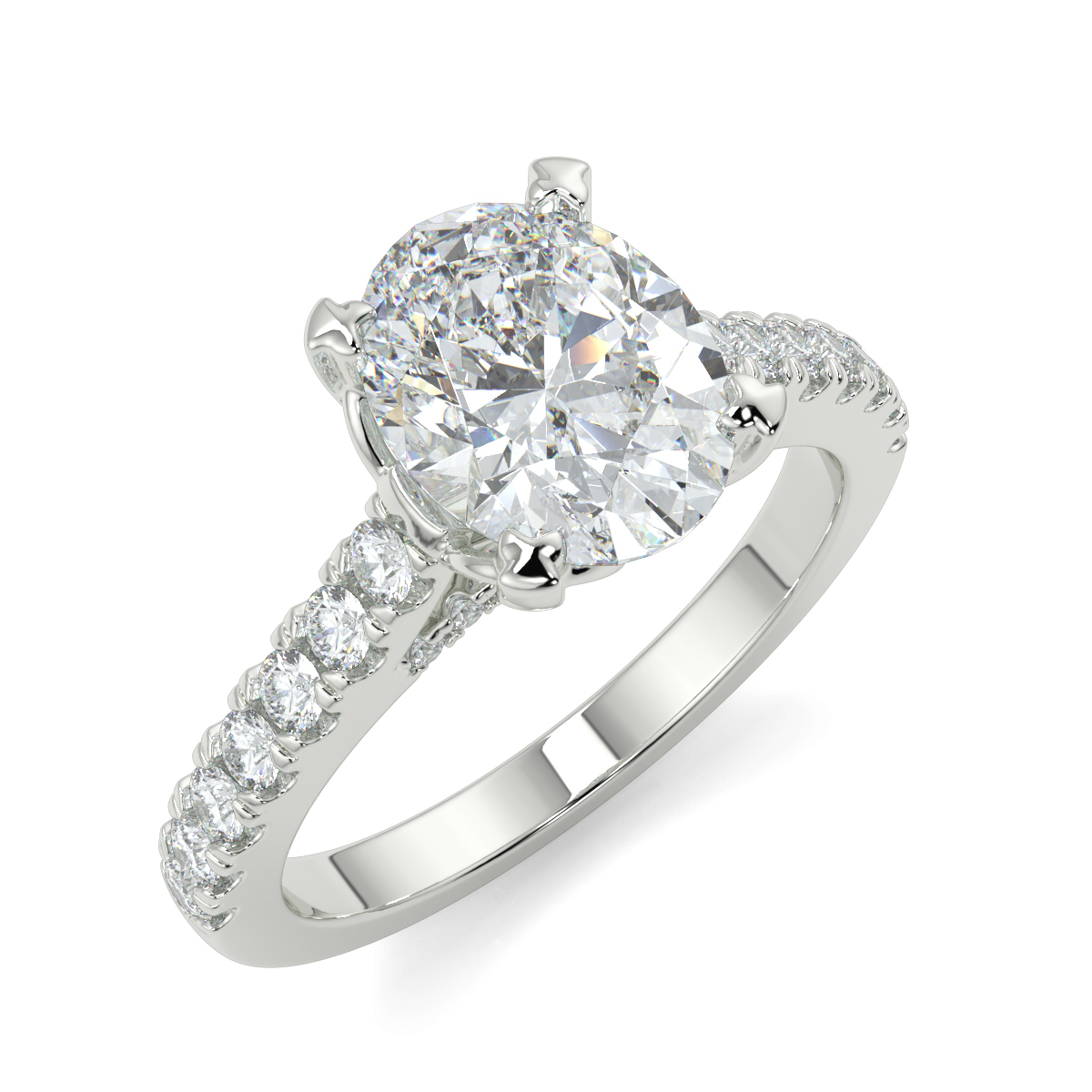 Arrakis Oval Moissanite