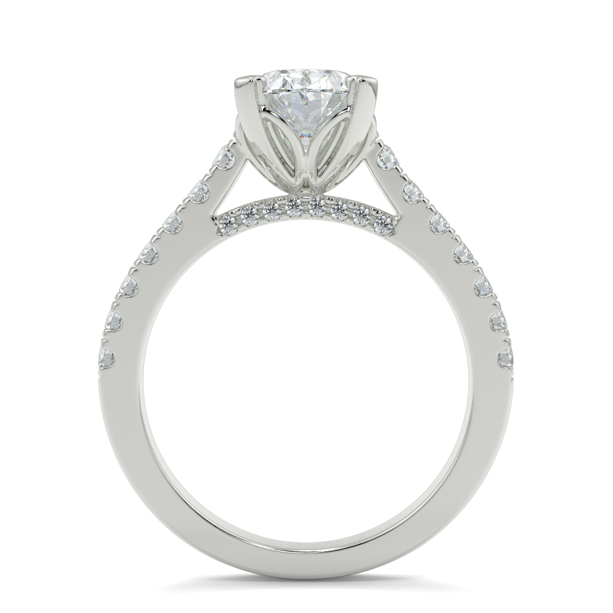 Arrakis Oval Moissanite