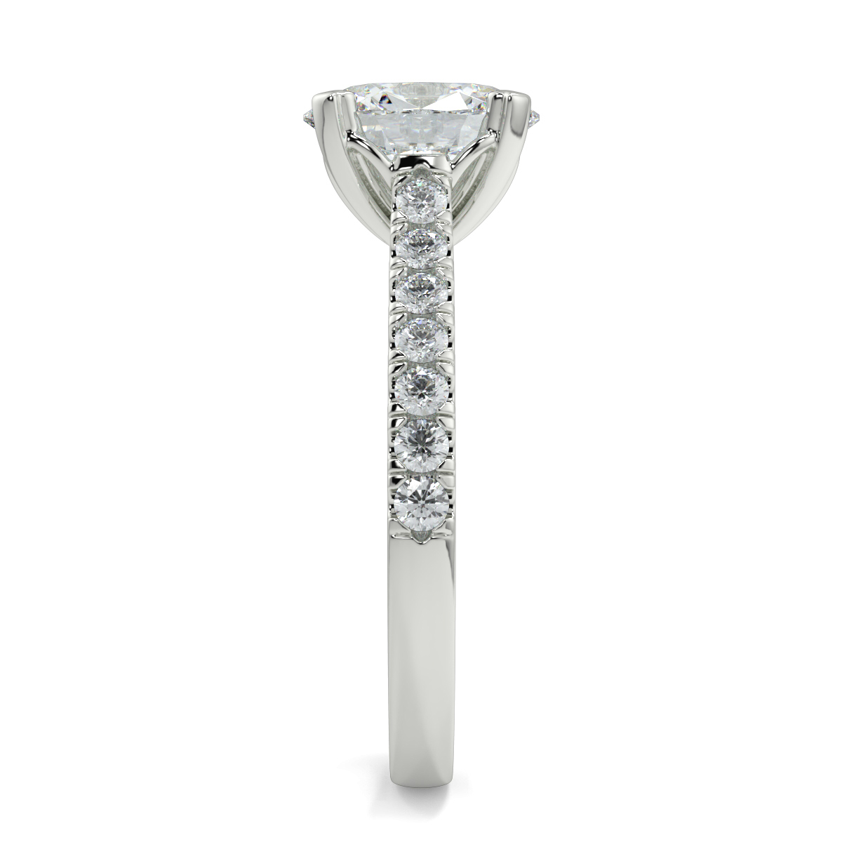 Arrakis Oval Moissanite