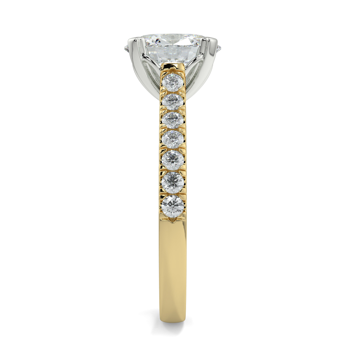 Arrakis Oval Moissanite