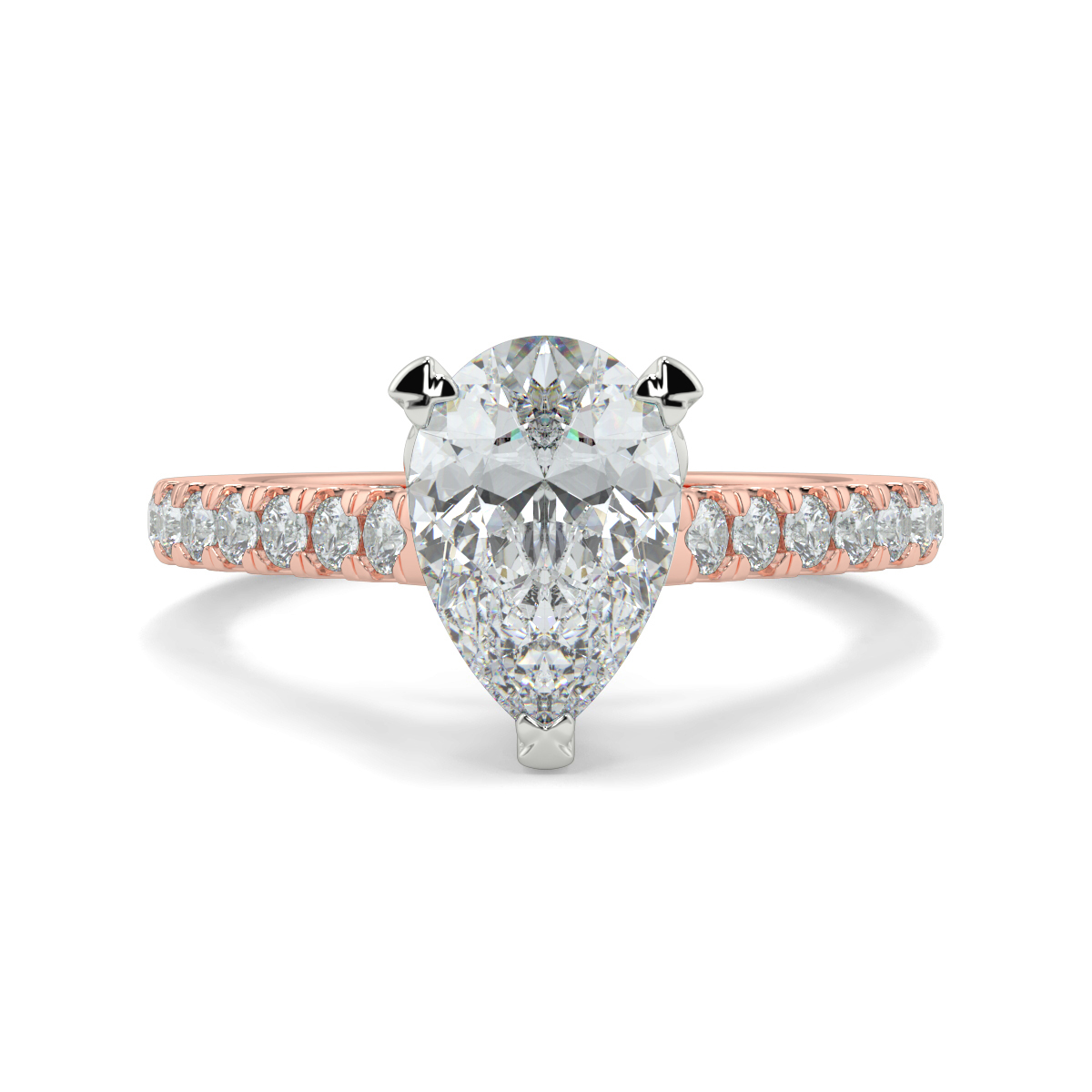 Arrakis Pear Moissanite