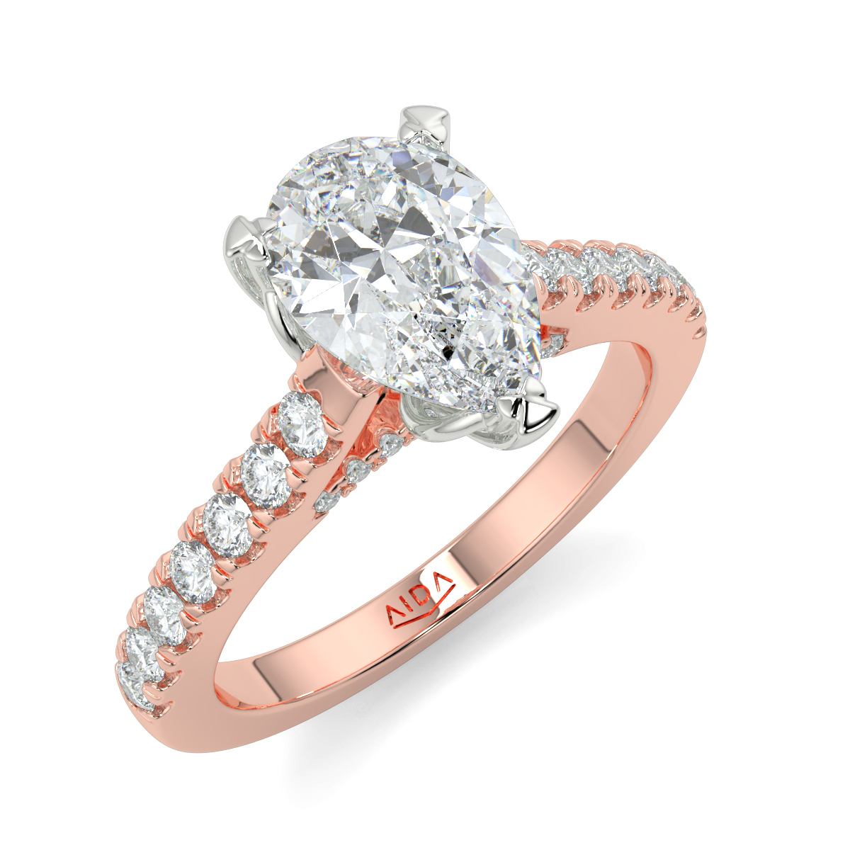 Arrakis Pear Moissanite