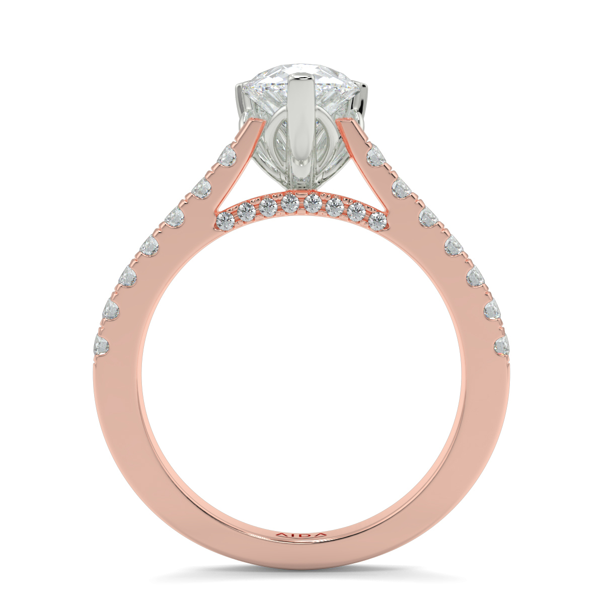 Arrakis Pear Moissanite