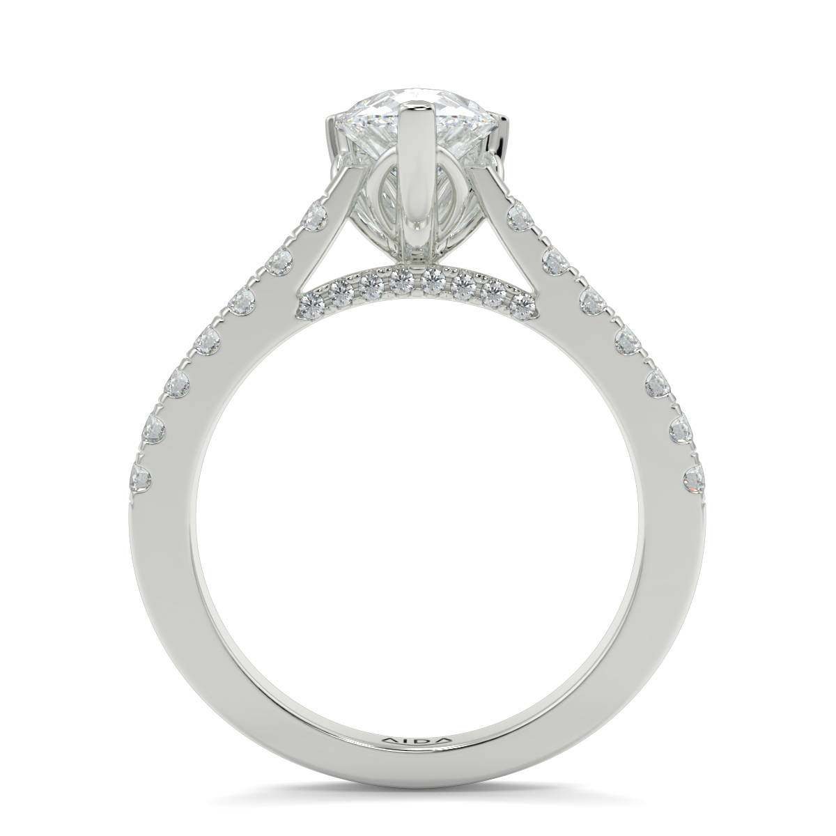 Arrakis Pear Moissanite