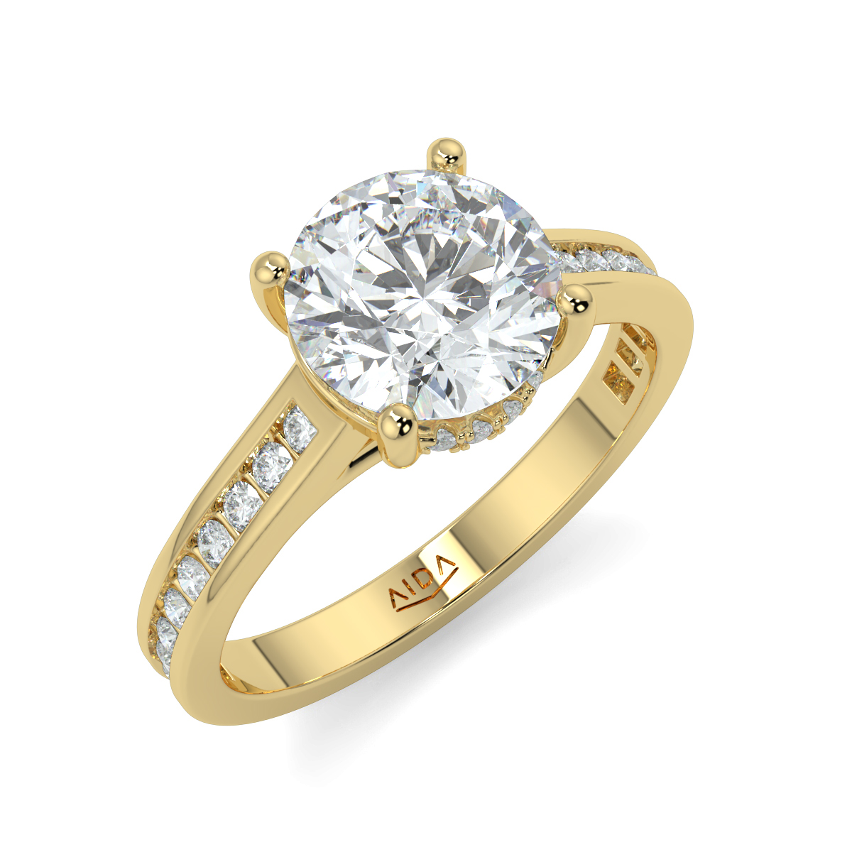 Asteria Round Moissanite