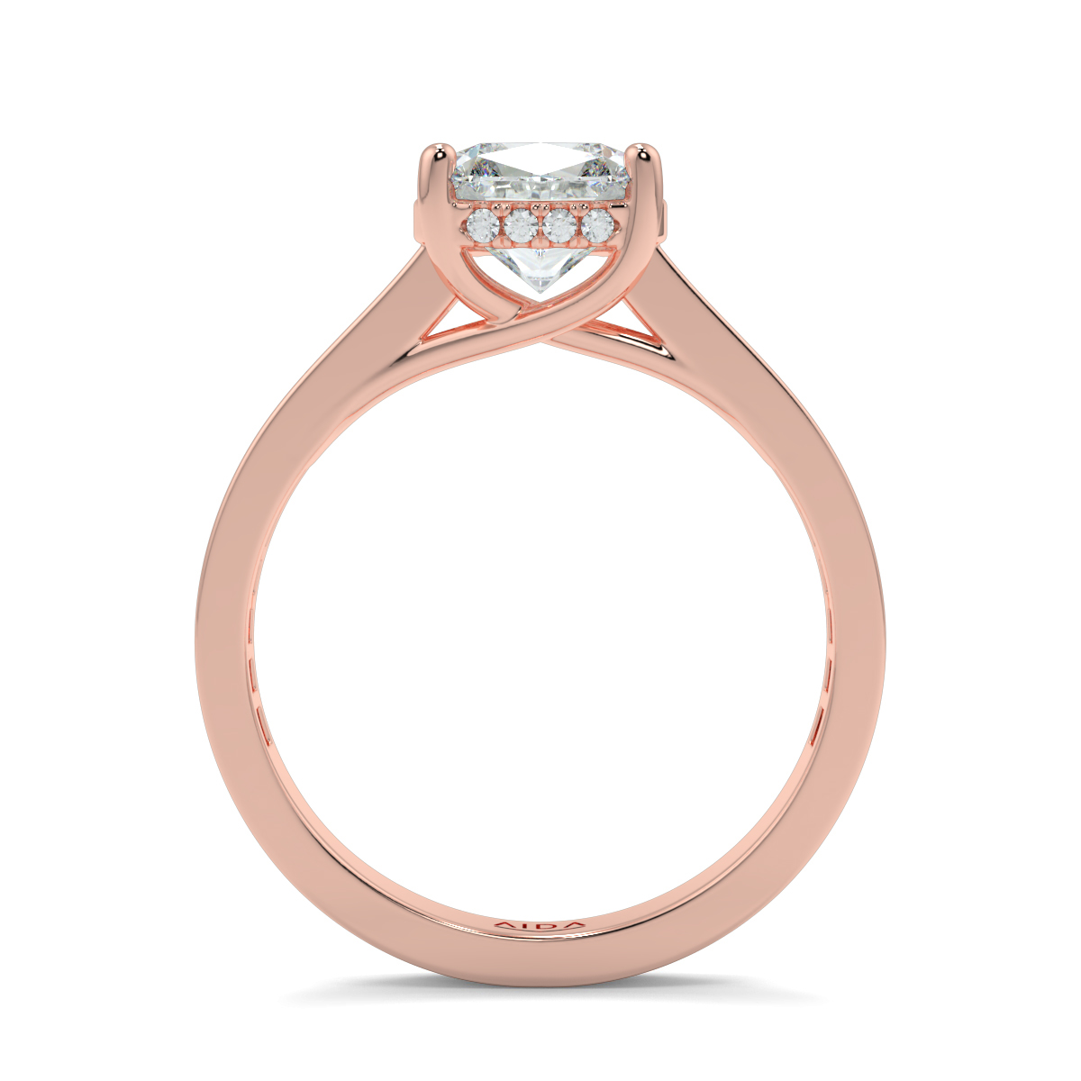 Asteria Cushion Moissanite