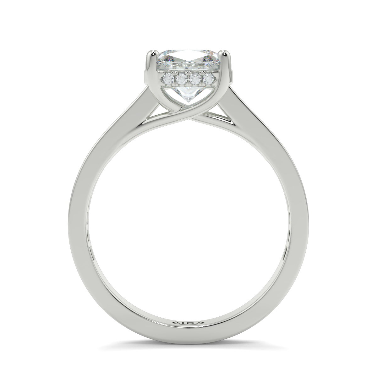 Asteria Cushion Moissanite