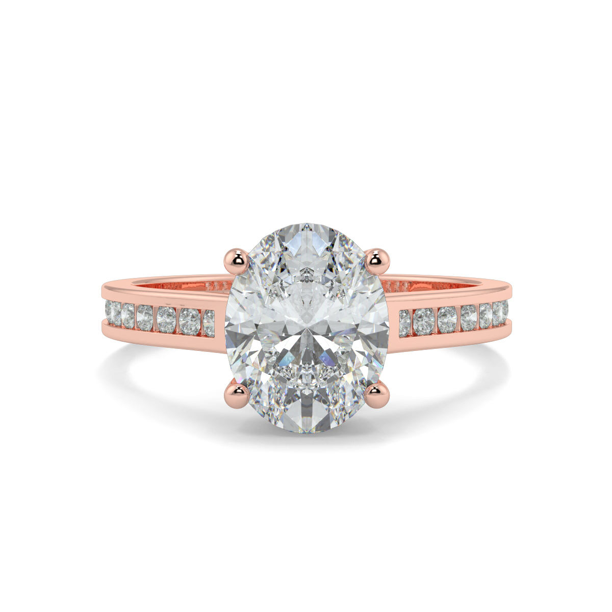 Asteria Oval Moissanite