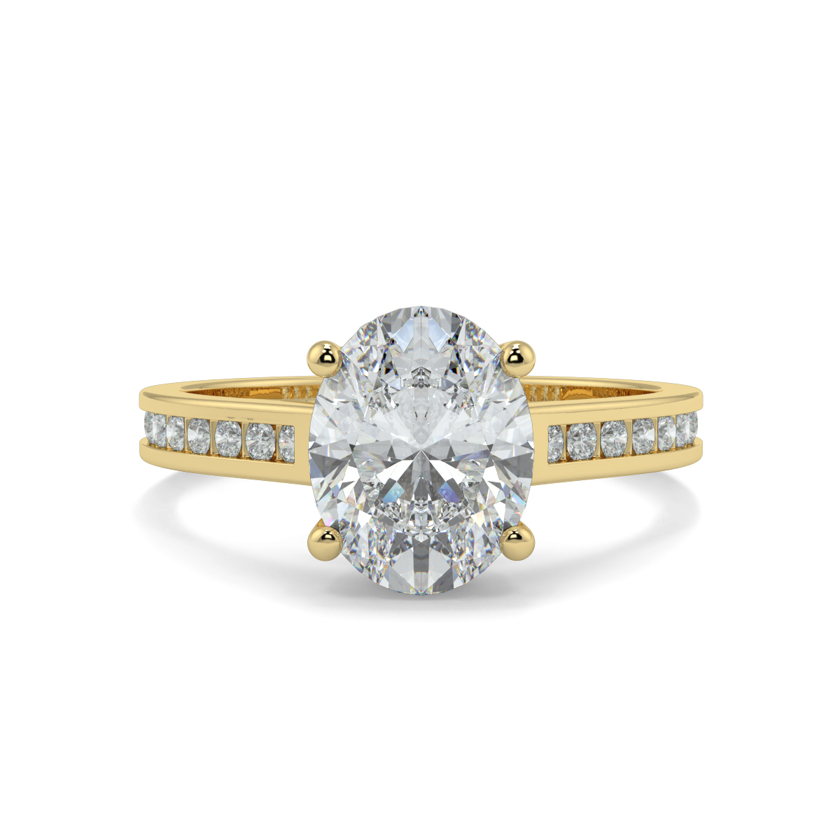 Asteria Oval Moissanite