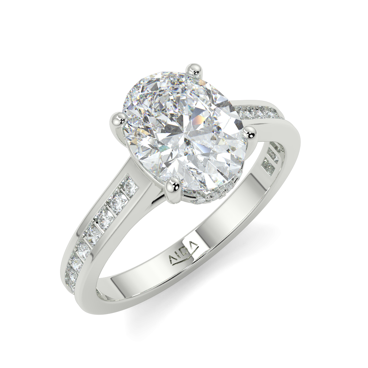 Asteria Oval Moissanite
