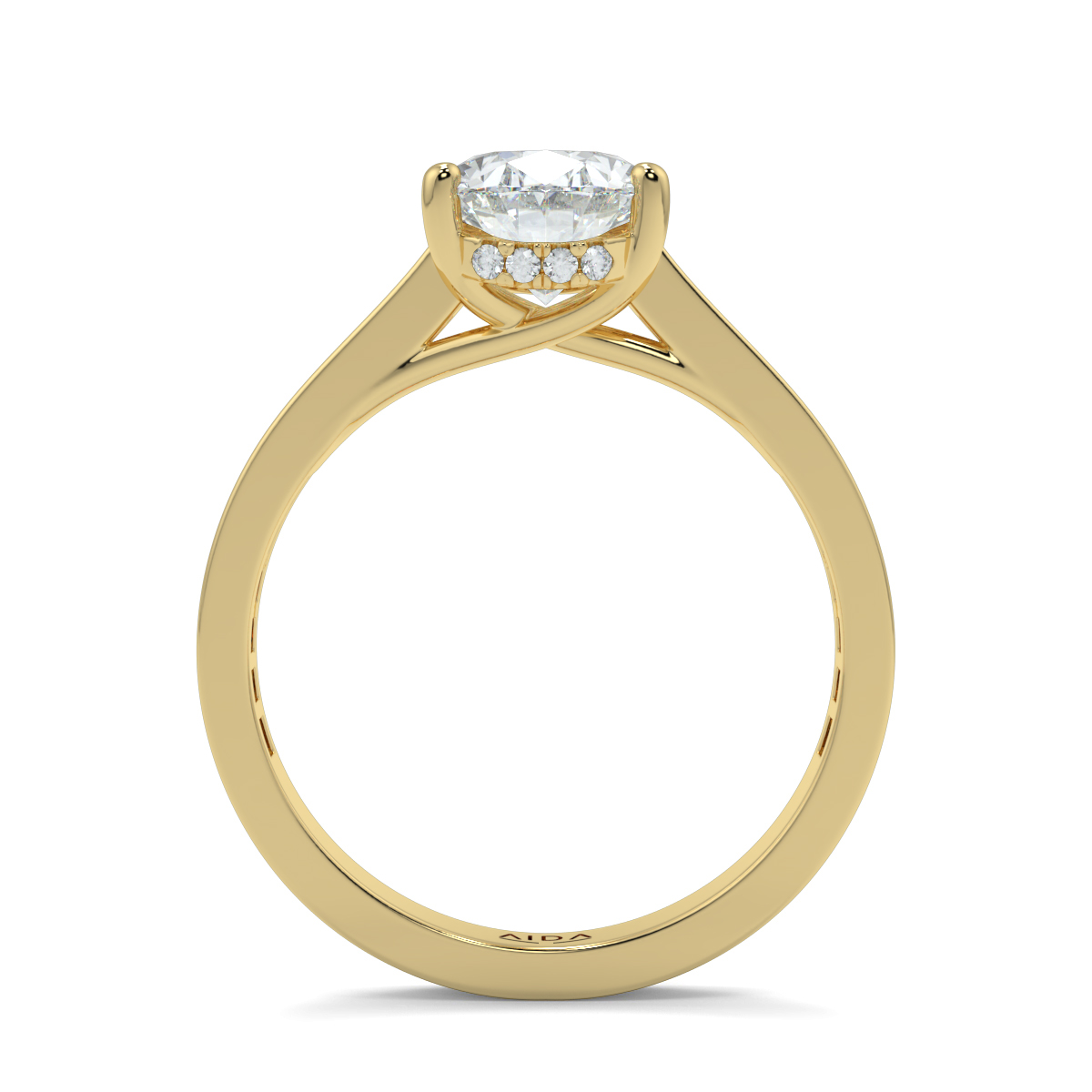 Asteria Oval Moissanite