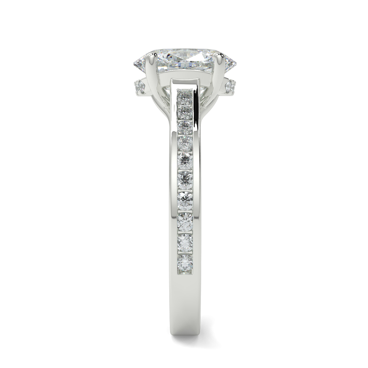 Asteria Oval Moissanite