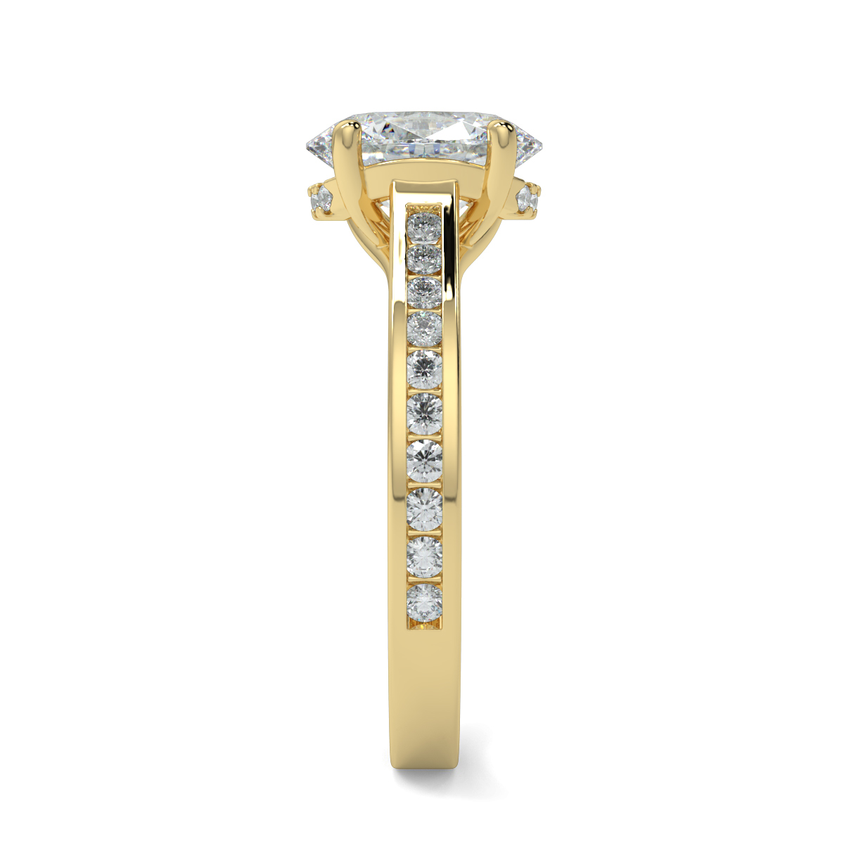 Asteria Oval Moissanite