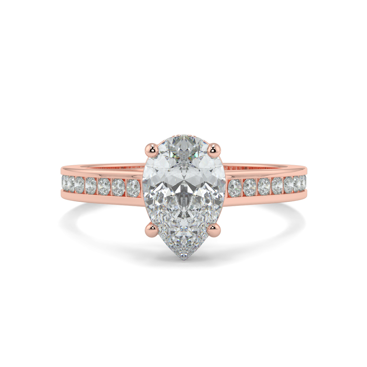 Asteria Pear Lab-Grown Diamonds