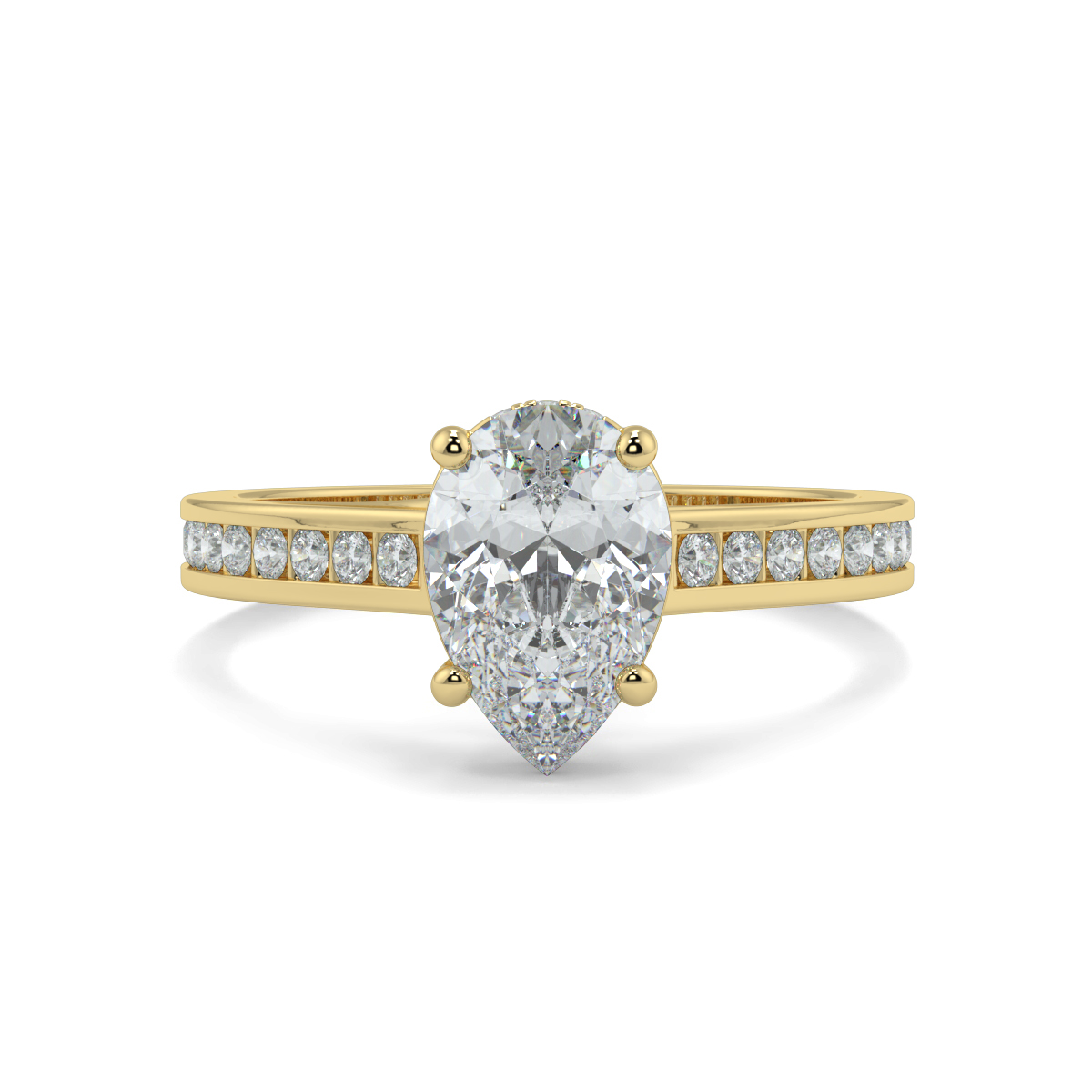 Asteria Pear Lab-Grown Diamonds