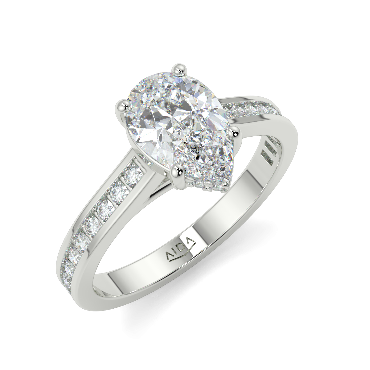 Asteria Pear Lab-Grown Diamonds
