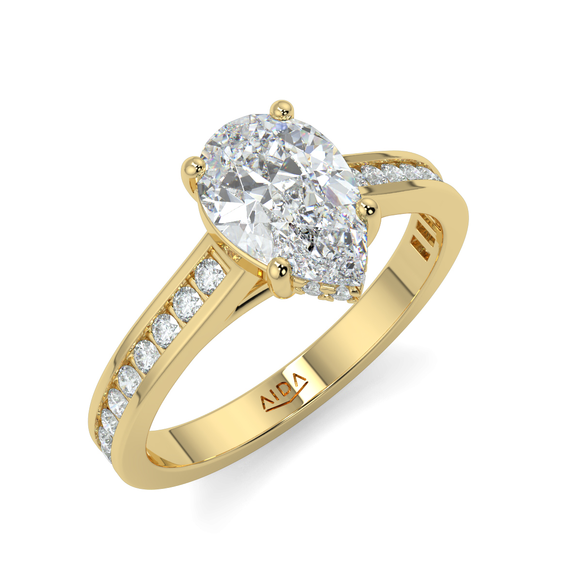 Asteria Pear Lab-Grown Diamonds