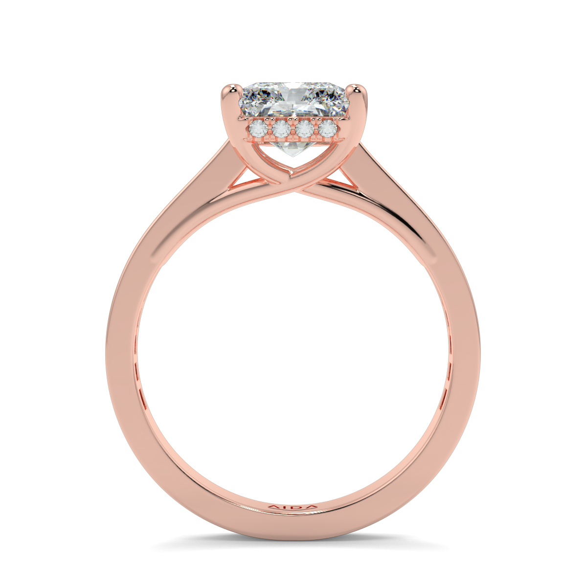Asteria Radiant Moissanite